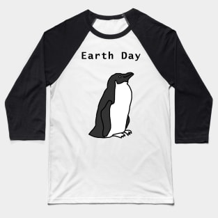 Earth Day Penguin Baseball T-Shirt